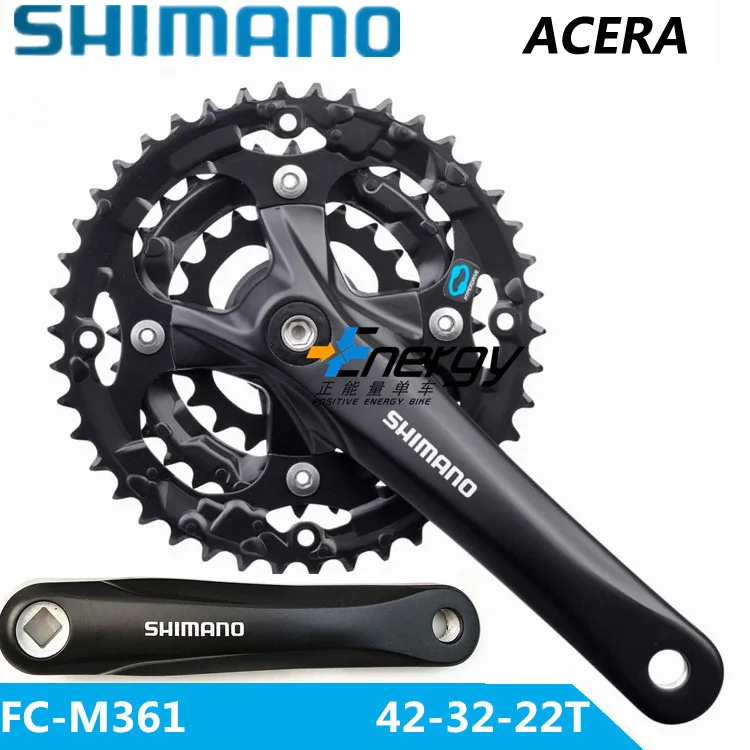 SHIMANO ACERA FC M361 Acera 8S 24S звездочки Аксессуары для велосипеда MTB горный велосипед