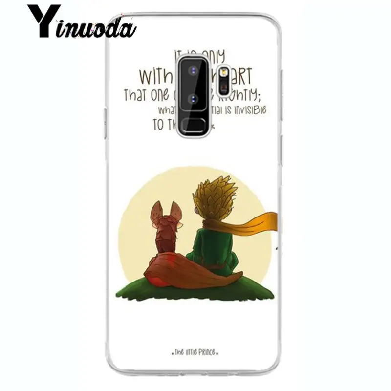 Новый прозрачный чехол Yinuoda для samsung galaxy S9 plus S6 edge S5 S8 plus|Чехлы-накладки| |