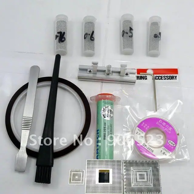 BGA Reball Station и 3 pcs PS3 трафареты прямого нагрева kits|stencil ruler|stencil sheetstencil paper for tattoo |