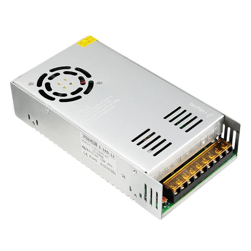 Оригинальный блок питания 12 В 30 А 360 Вт с зарядным кабелем для ISDT SC 608 Q6 Plus LITE UNA6 UNA9