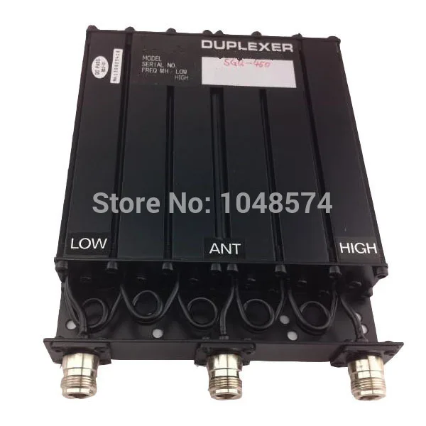 Бесплатная доставка 450 МГц 30 Вт UHF Duplexer 6 полостей N разъем Мама для