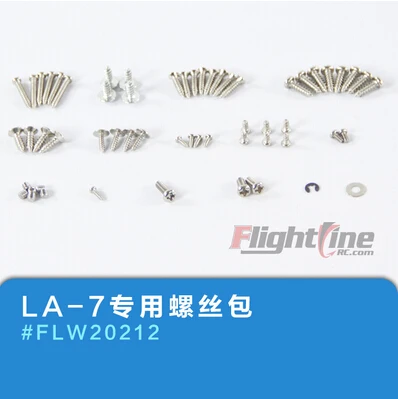 Freewing Flight Line LA-7 LA7 Электрический радиоуправляемый пропеллер модель самолета PNP