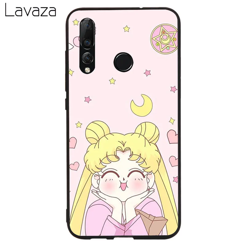 Мягкий чехол Lavaza Sailor Moon для Huawei Honor 6 7A Pro 7C 8C 7 8X 8 9 10 lite Note10 |