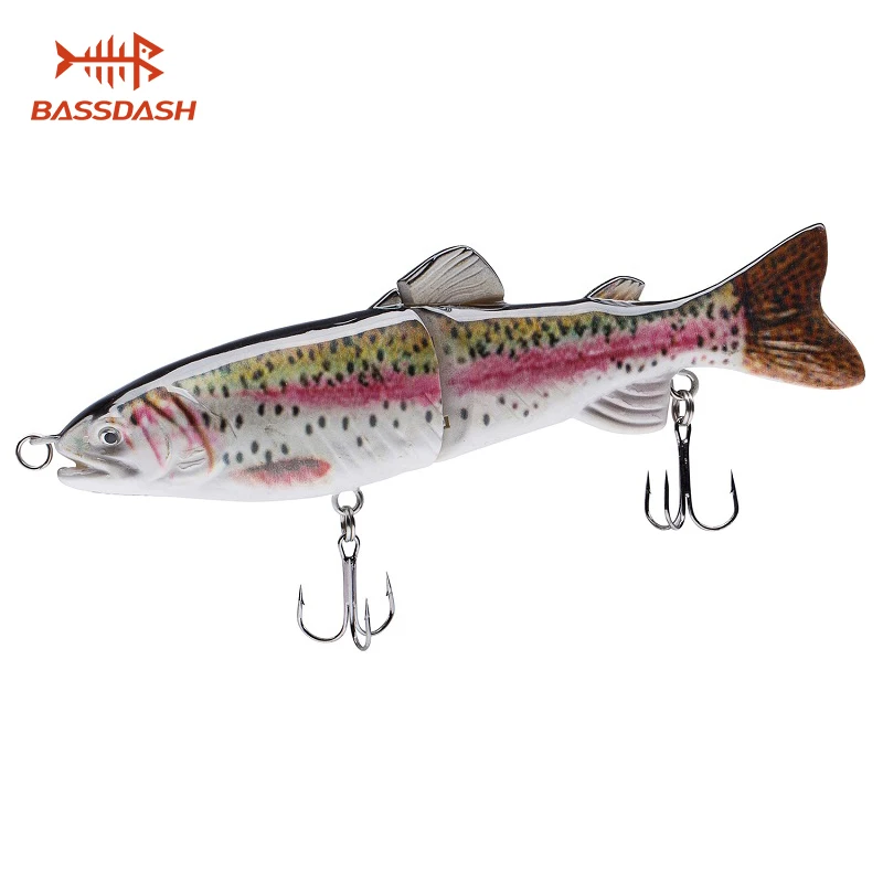 Bassdash Swimbaits Crankbaits Glide твердые приманки приманка для форели пресной воды морской