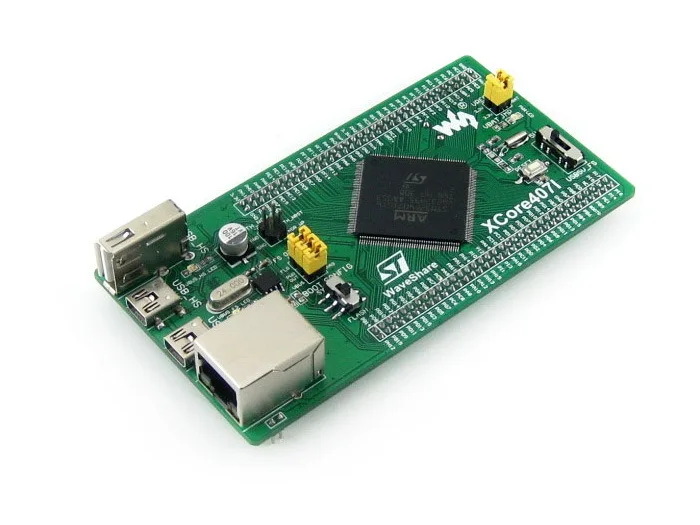 Плата STM32 STM32F407IGT6 MCU core Board с IOs USB Ethernet NandFlash Cortex-M4 макетная плата = XCore407I | Компьютеры