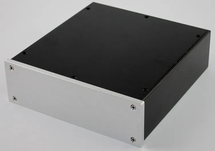 Корпус с усилителем из алюминия 230*215*70 мм корпус для наушников DAC Box WA35 |