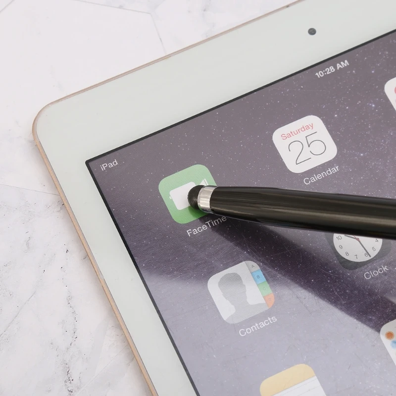 4 в 1 емкостный стилус шариковая ручка для сенсорного экрана iPad со светодиодной