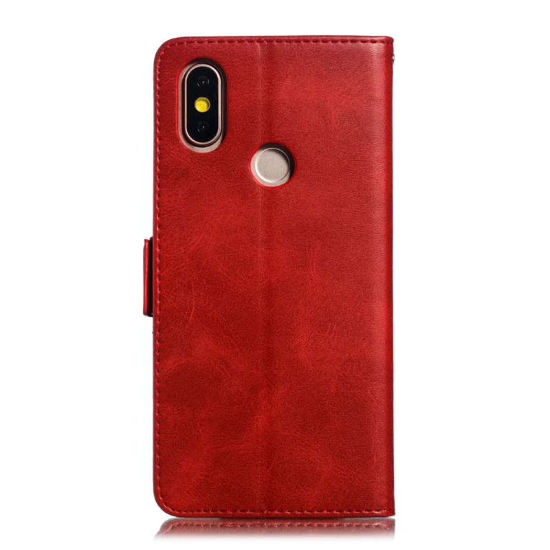 Кожаный чехол-книжка для Xiaomi Mi A2 A 2 с бумажником и подставкой чехол телефона Etui Xiomi