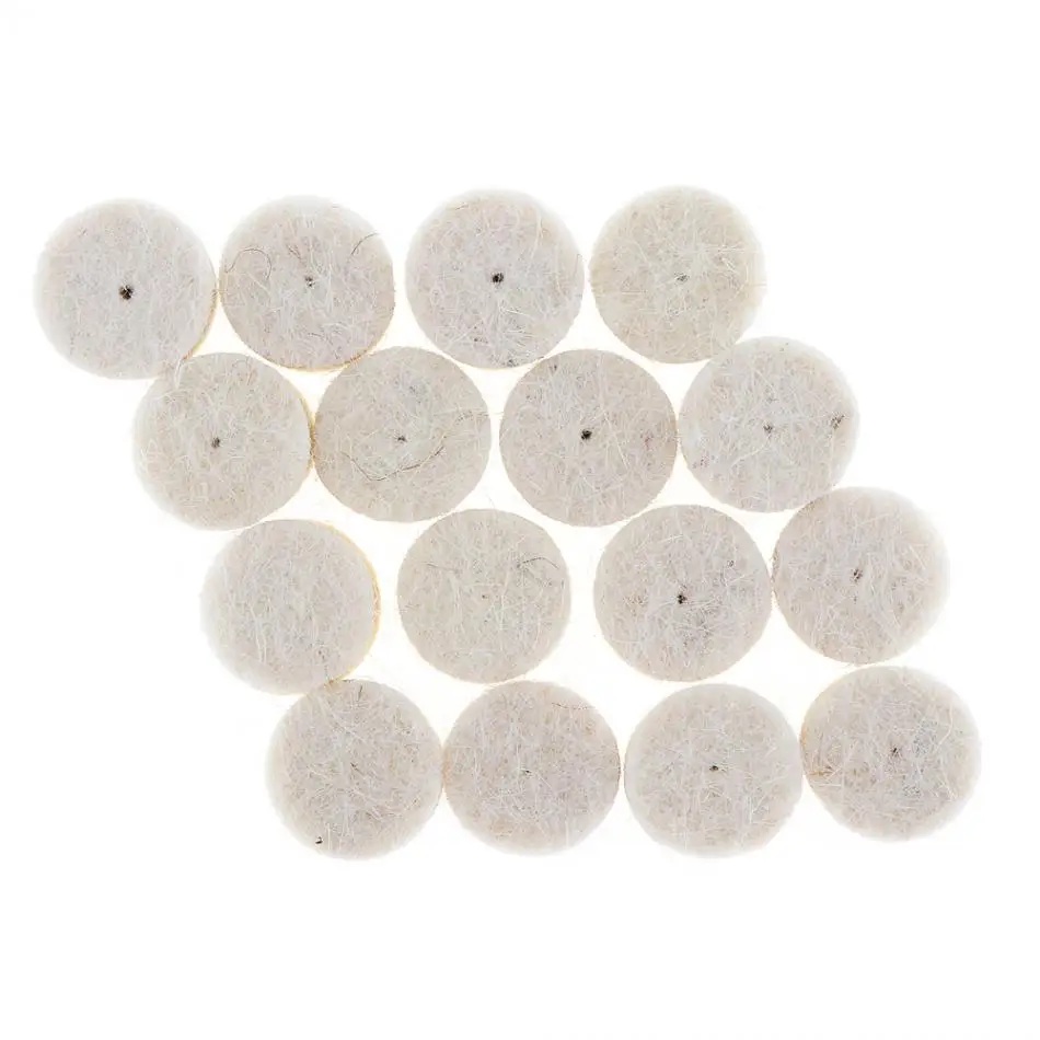 

50pcs/lot Polishing Pad 13mm Wool Felt Polishing Buffing Wheel Grinding Pad with 4pcs 37mm Shanks for Power Tools Polishing