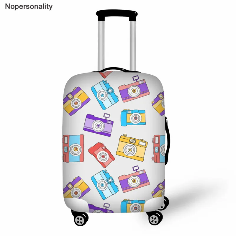 Z2649 Nopersonality Желтый защитный чехол для чемоданов, эластичный Чехол для багажа, аксессуары для путешествий, чехол на колесиках, защитный чехол - Цвет: Z2649
