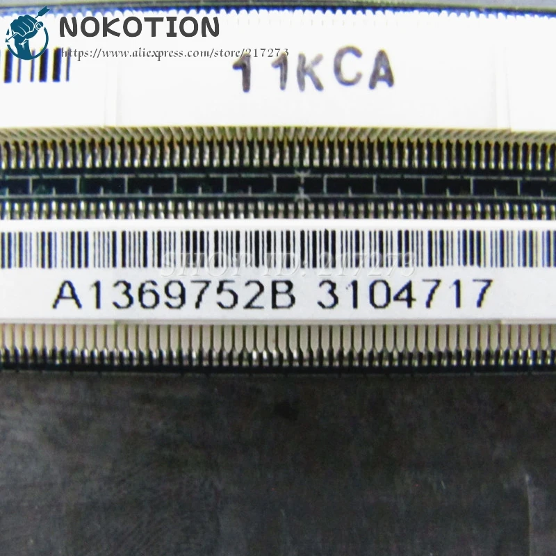 NOKOTION для Sony Vaio VGN FZ240E FZ материнская плата ноутбука DDR2 Free CPU A1369752B MBX 165 1P 0076500 8010