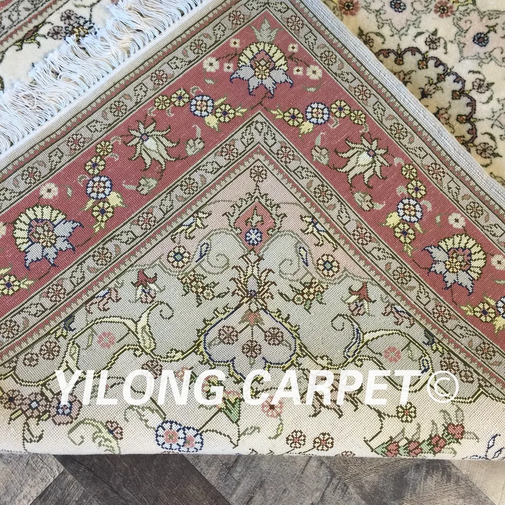 Традиционное Восточное украшение для дома Yilong 4 'x 6' с ручным узлом Новая