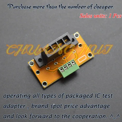 IC TEST Bridge rectifier bridge test socket GBU horizontal stack test seat / seat aging 220-4