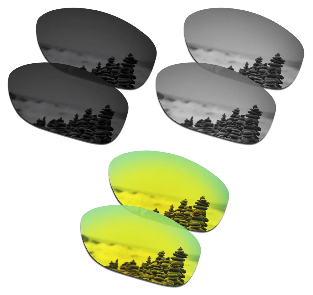 3 пары поляризованных солнцезащитных очков SmartVLT Сменные линзы для Oakley She's