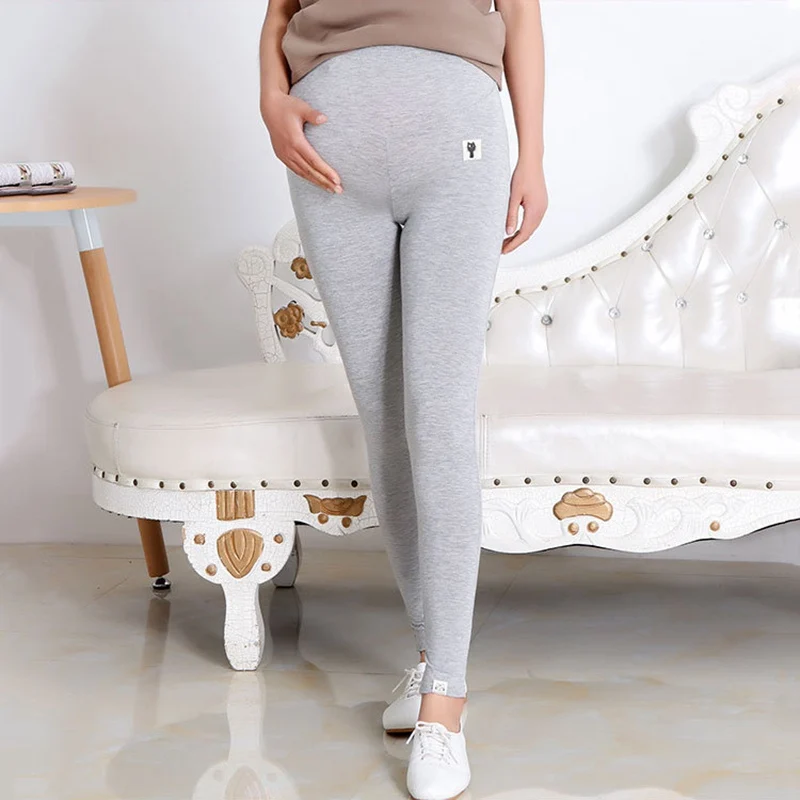 2019 Новые Модные Леггинсы для беременных узкие женские штаны одежда базовые