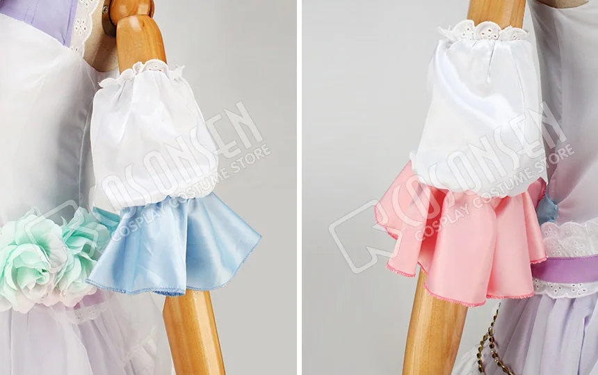 COSPLAYONSEN Love Live! Белое платье для косплея Нико Ядзава пробуждение ко Дню Святого