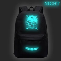 tokyo ghoul luminous school bags students school backpack fashion new pattern school rucksack travel bag laptop pack daypacks
