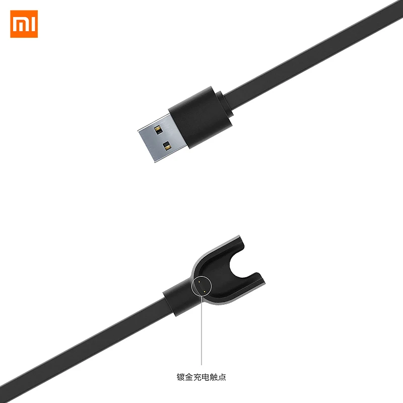 Оригинальное зарядное устройство USB Xiaomi Mi Band 2 портативная Быстрая зарядка с
