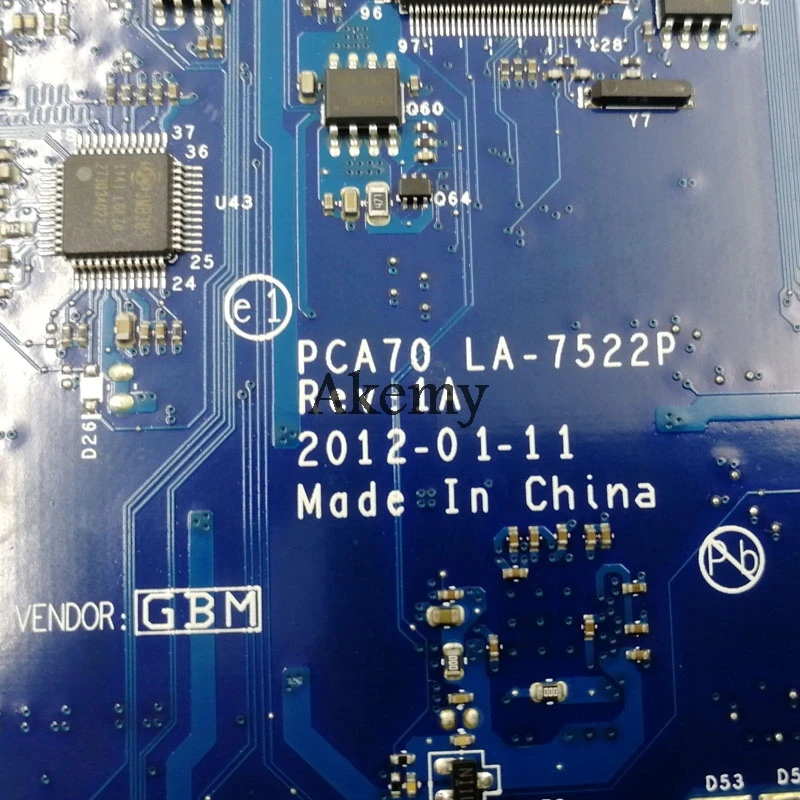 Akemy оригинальная универсальная материнская плата для For Asus ET2210I ET2210 LA 7522P 100% ТЕСТ