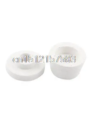 Белый Электрический изолятор диаметр отверстия 12 мм конический керамический AC250V