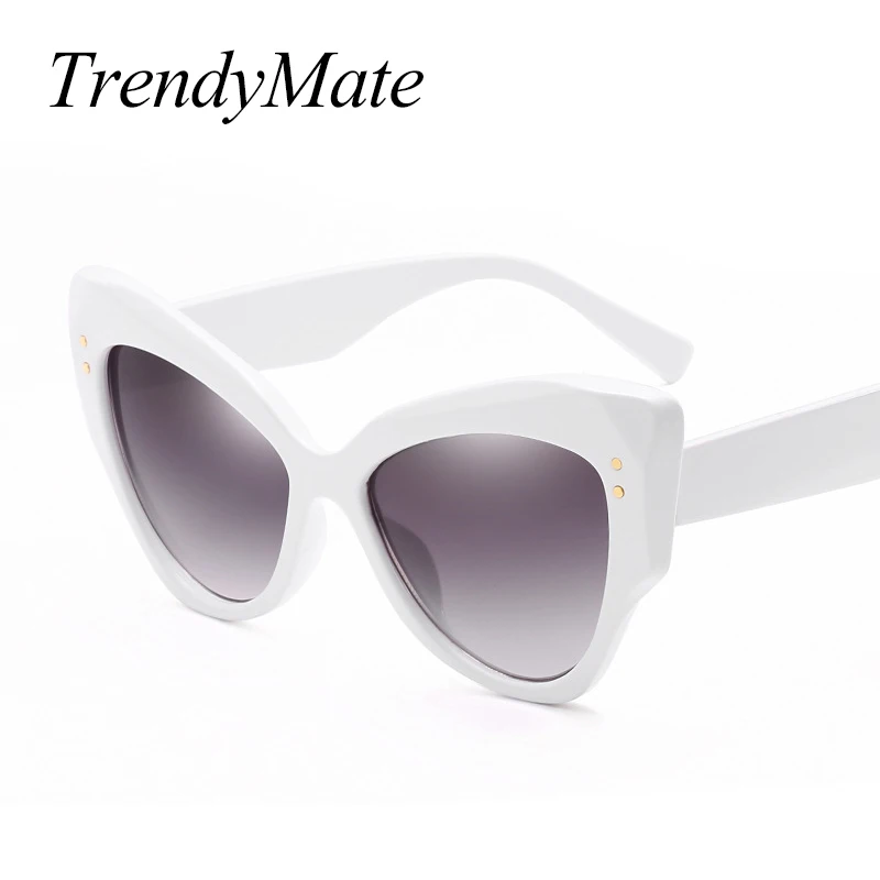 Солнцезащитные очки TrendyMate женские винтажные градиентные солнцезащитные кошачий