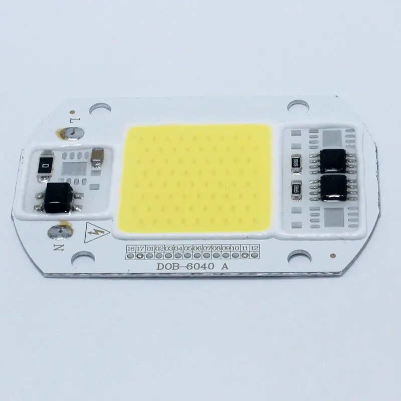 Чип для светодиодной лампы COB 15 Вт 25 светодиодный чип 110 В 220 вход IP65 Smart IC подходит
