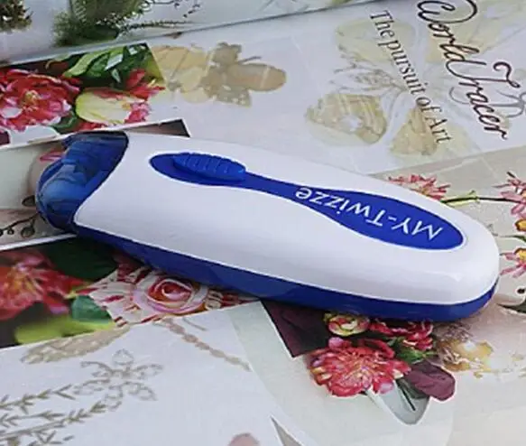 Wizzit электронная Бритва для удаления волос, автоматический DIY Триммер, пинцет с щеткой для чистки, интимное удаление волос LYQ