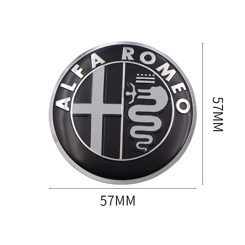 Наклейки на колпачки для Alfa Romeo MITO GT 147 155 156 159 Giulietta Spider Giulia Brera|Наклейки автомобиль|