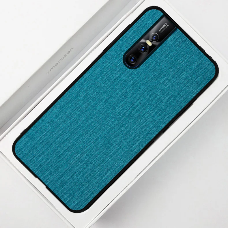 Чехол для Vivo S1 V11 V15 X27 Y83 Pro Чехол X20 X21 X23 Y17 Y3 Y15 Y81 V9 IQOO pro 5G Neo Z1 Новинка Роскошная ткань Бизнес крышка