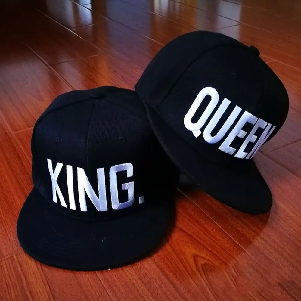 Мода Король Queen Snapback Вышитые Caps Хип-хоп Шапки | Аксессуары для одежды