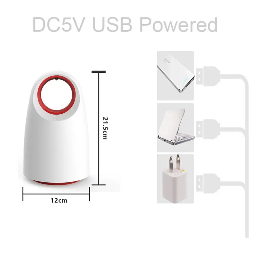 MeterMall ультрафиолетовая USB зарядка светодиодный светильник-убийца комаров с