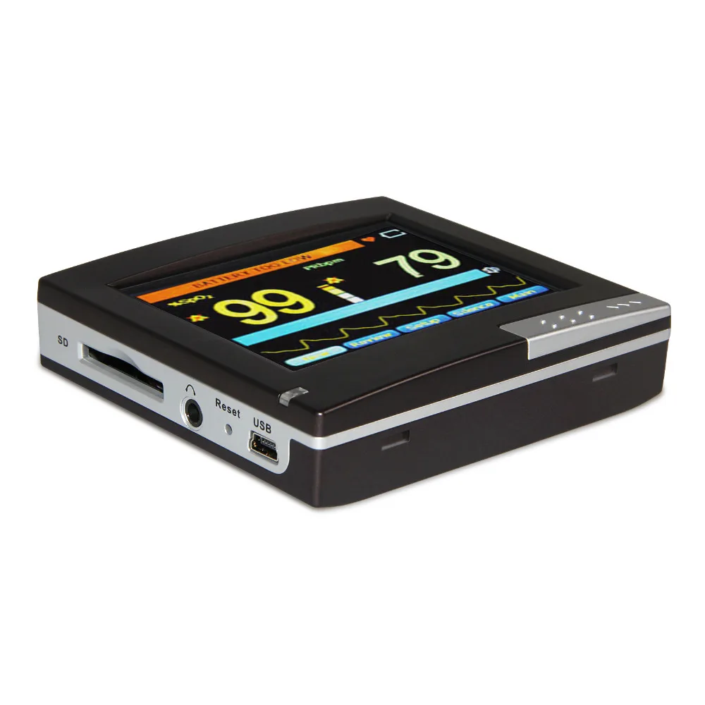 PM60A Пульсоксиметр для младенцев/детей/новорожденных монитор SPO2 сенсорный экран +