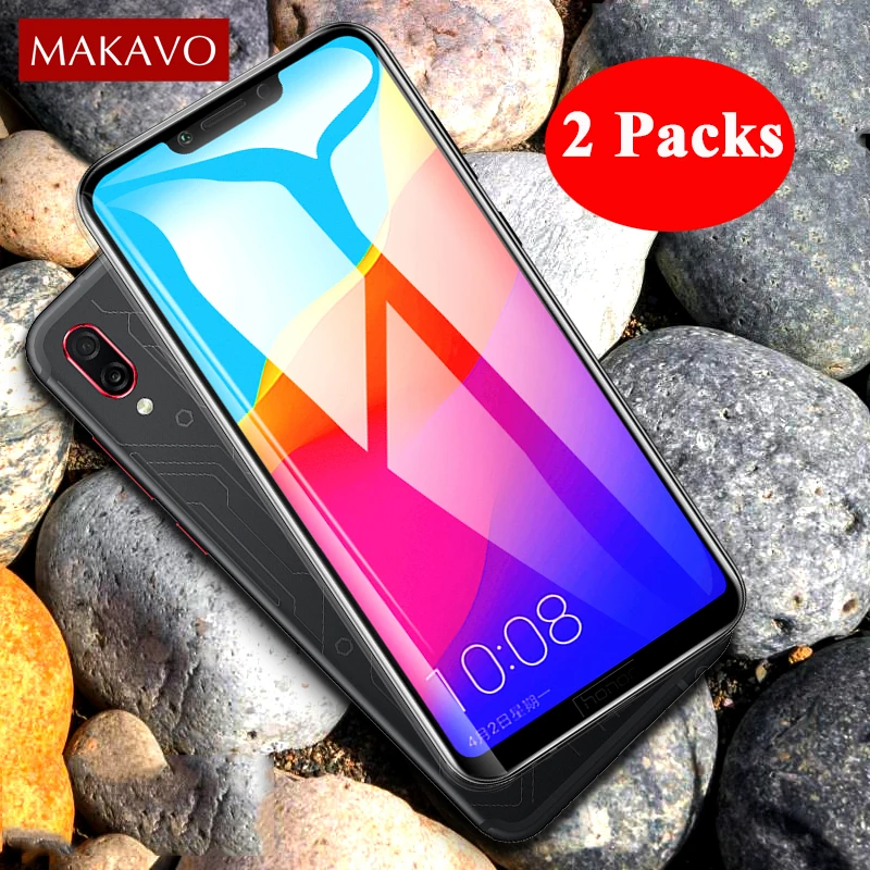 2 Packs For Huawei Honor Play Tempered Glass 9H 2.5D Explosion-proof Screen Protector Film | Мобильные телефоны и