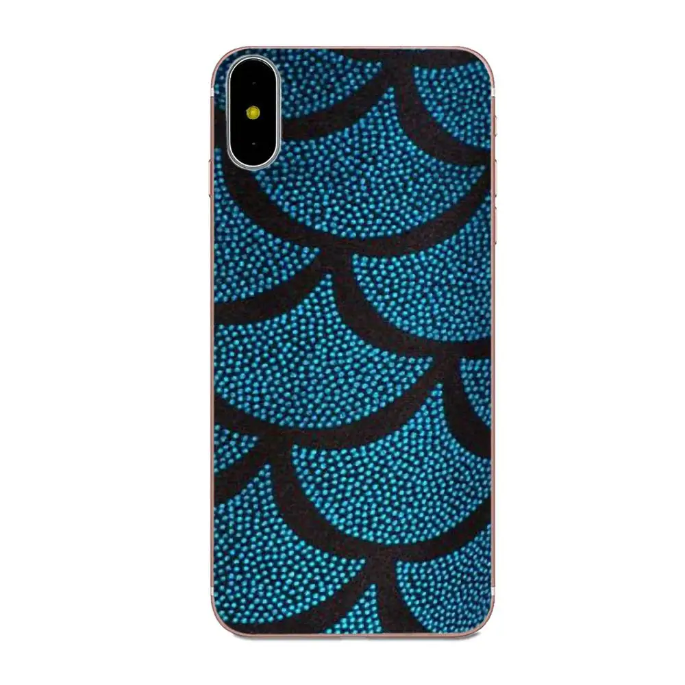 Мандалы русалки весы для Apple iPhone X XS Max XR 4 4S 5 5C 5S SE 6 6S 7 8 Plus Мягкий