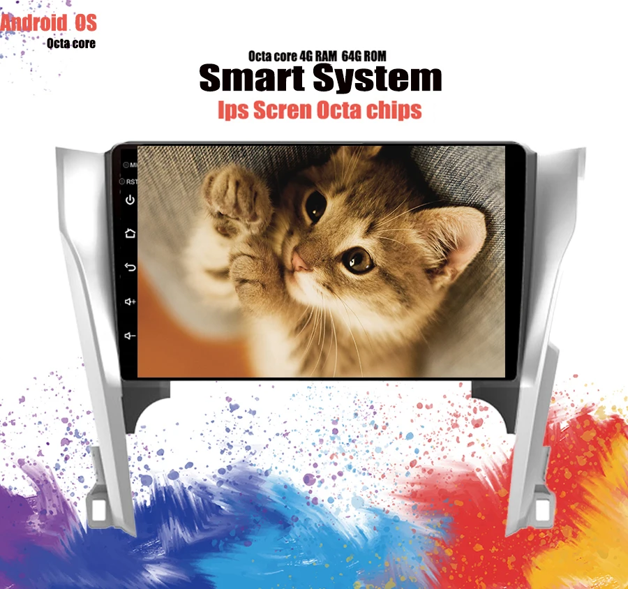 10 1 дюймовый 6G + 128G Android 0 автомобильный dvd gps навигатор для Toyota Carmry 2012 2013 2014