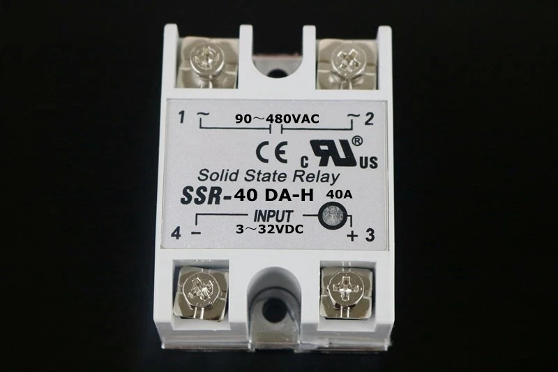 SSR 40 DA H DC AC твердотельное реле 40A 3 32V / 90 480V AC|Реле| |