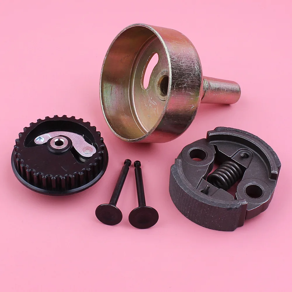 

7 Teeth Clutch Drum Camshaft Valve Set For Honda GX25 GX 25 Trimmer Brush Cutter Mower Small Engine Motor Spare Part