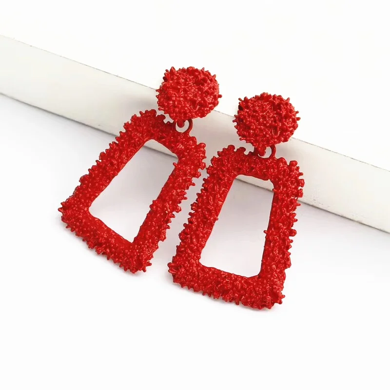 ZCHLGR маленькие Винтажные серьги для женщин золотого цвета геометрические