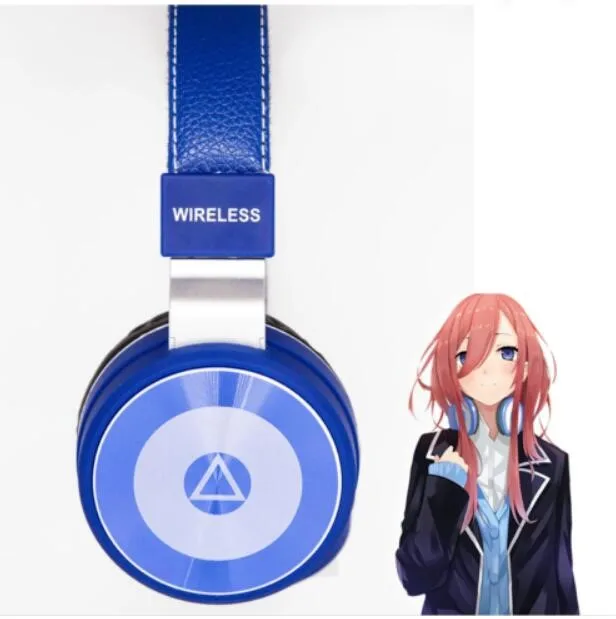 Quintessential Quintuplets Nakano Miku гарнитура наушники беспроводные Bluetooth Волшебный реквизит