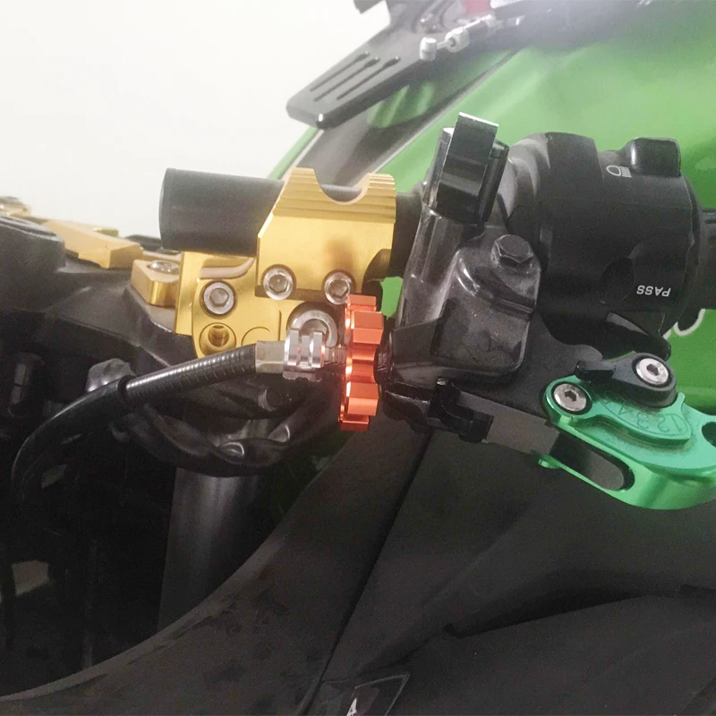 Для Kawasaki Ninja 1000 ZX 10R Z 300 ABS 750 800 ER 6N M8 * 1 25 Универсальный Мотоцикл с ЧПУ Алюминиевый