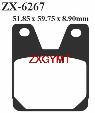 Комплект тормозных колодок для YAMAHA YZF 1000 YZF1000 R1 1998 - 2001 Передние и задние 01 98 00 99 |