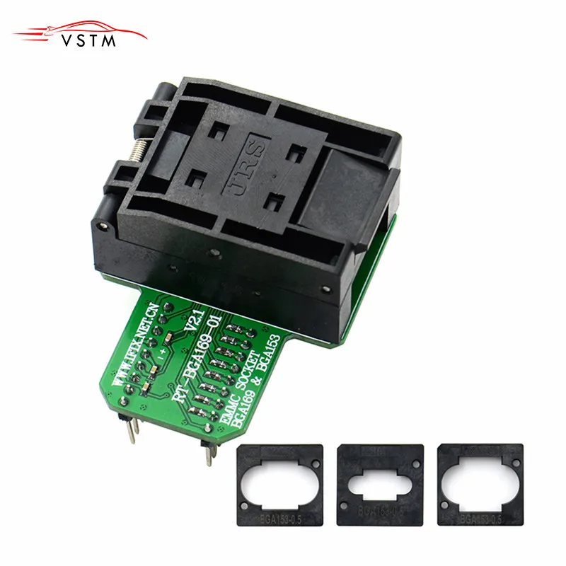 RT BGA169 01 V2.2 EMMC Seat EMCP153 EMCP169 розетка для RT809H программатора 11 5*13 мм добавить больше 3