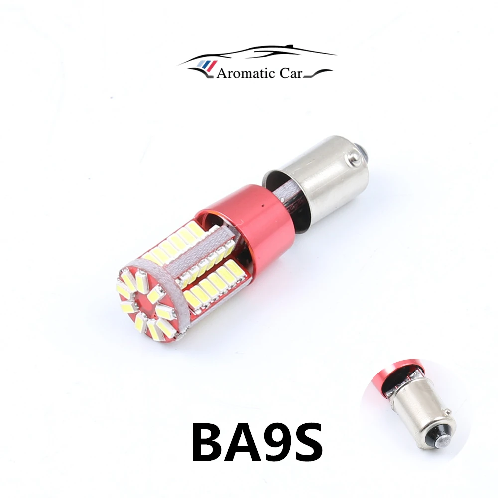 2 шт. 12В Супер яркий BAY9s H21W 433D 3014 57SMD без OBC/Canbus ошибок светодиодный клиновидный