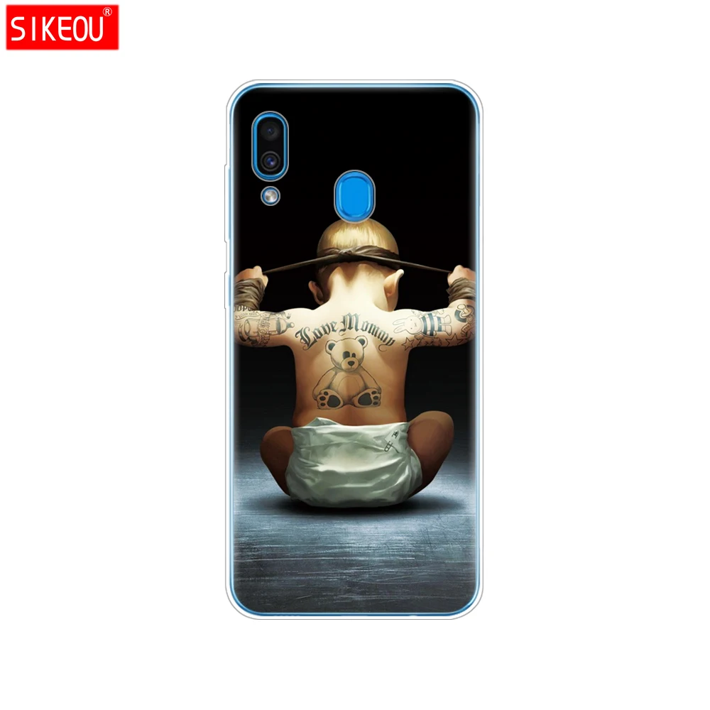 12064 Чехол для Samsung Galaxy A20, чехол A20E, силиконовая задняя крышка для Samsung A20, A 20,, A205F, A20E, A202F, мягкий чехол, бампер, кот - Цвет: 12064