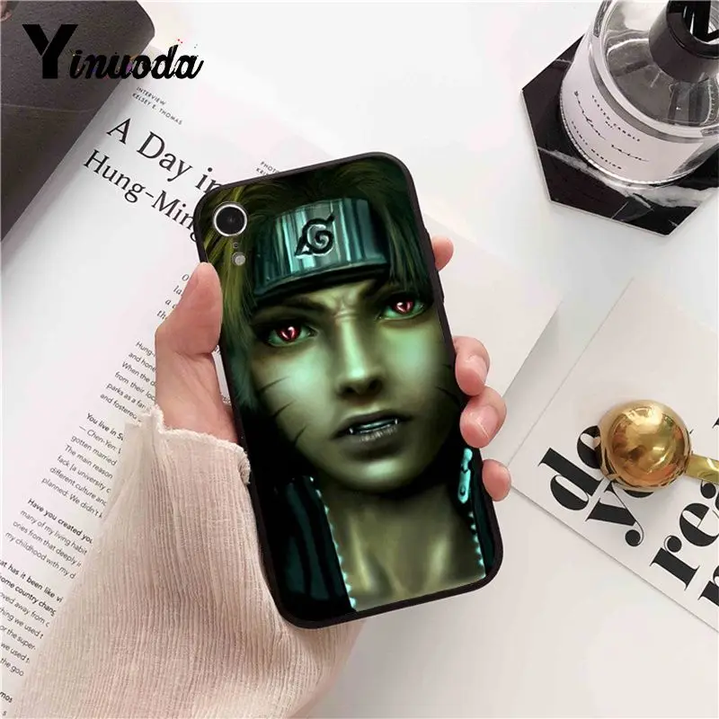 Новый чехол для телефона Yinuoda NARUTO Sasuke Uchiha Uzumaki Kakashi iPhone 8 7 6S Plus X XS MAX 5 5S SE XR