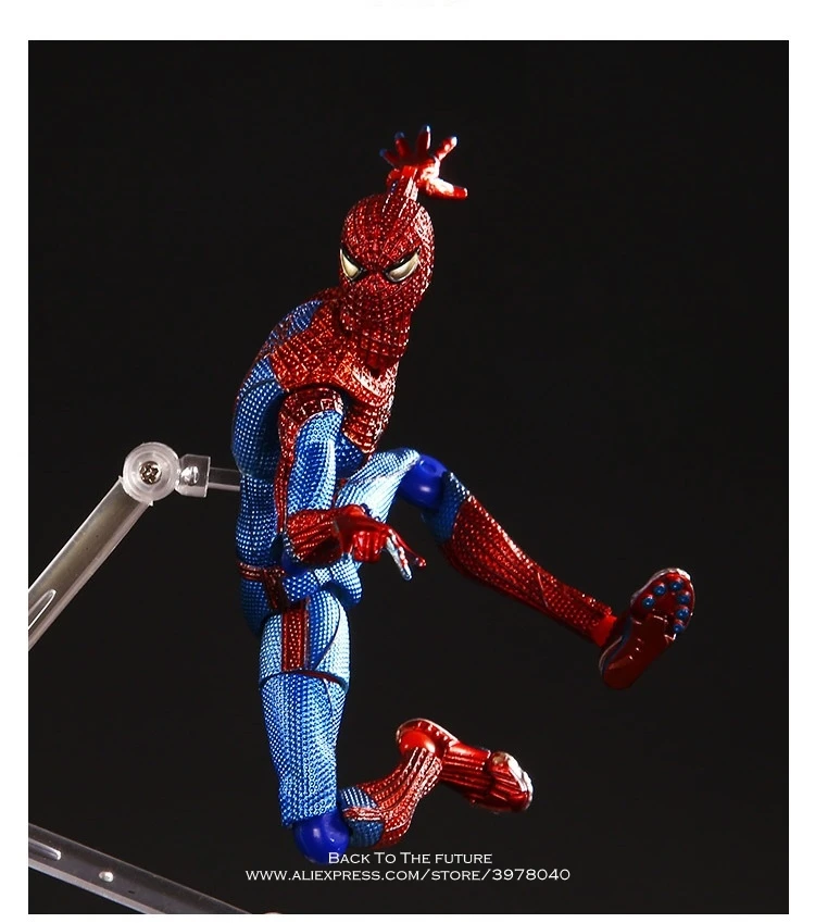 Дисней Марвел Мстители паук Figma Homecoming 15 см фигурку аниме мини украшение ПВХ