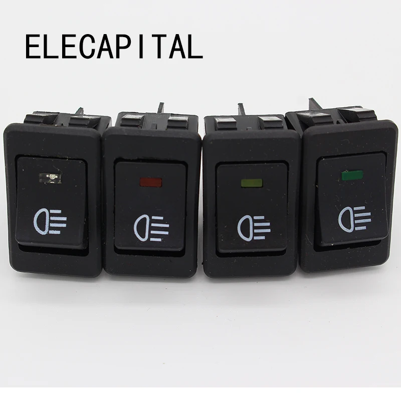 Универсальный светодиодный кулисный переключатель противотуманный светильник