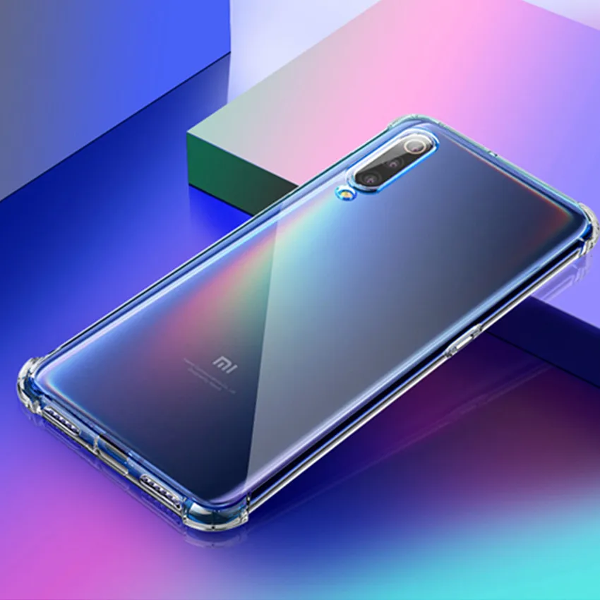 Чехол для Xiaomi Mi 9 чехол mi9 se мягкий ультратонкий прозрачный противоударный