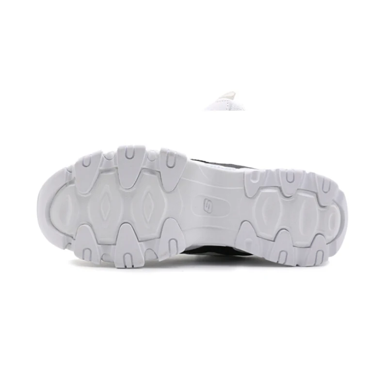 Женские легкие кроссовки Skechers 2019 de lites удобсветильник на толстой подошве дышащие