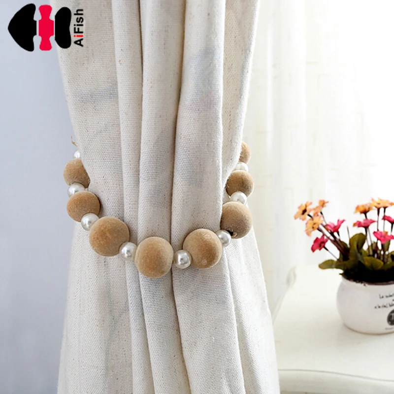 Home Decor festival party supplies holiday decoration decorative woolen curtain tieback tassels CP064B | Дом и сад
